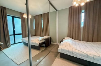 Rental of a comfortable 3-room apartment, 90 m², Mamaia district, Constanța, Romania